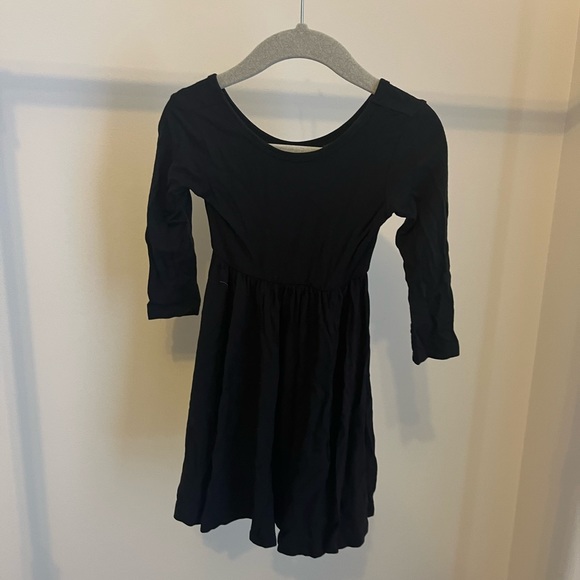 KYTE Long Sleeve Twirl Dress in Midnight - Picture 2 of 3